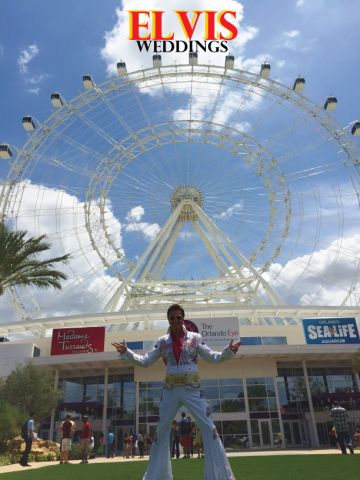 wedding at the Orlando Eye